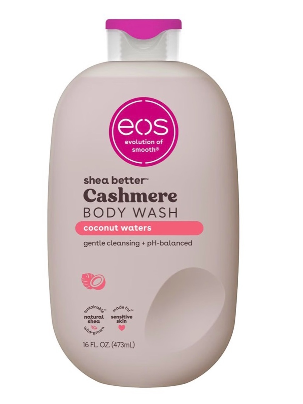 eos Cashmere Coconut Waters Body Wash